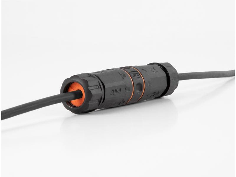 Delock Kupplung LSA – LSA, Cat.6A, IP68, Schwarz 1 Stück Delock Kabelverbinder LSA zu LSA Cat.6A IP68 wasserfest schwarz