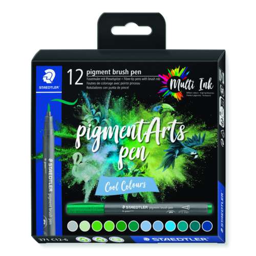 STAEDTLER® pigment arts pen brush371, 12er-Sets