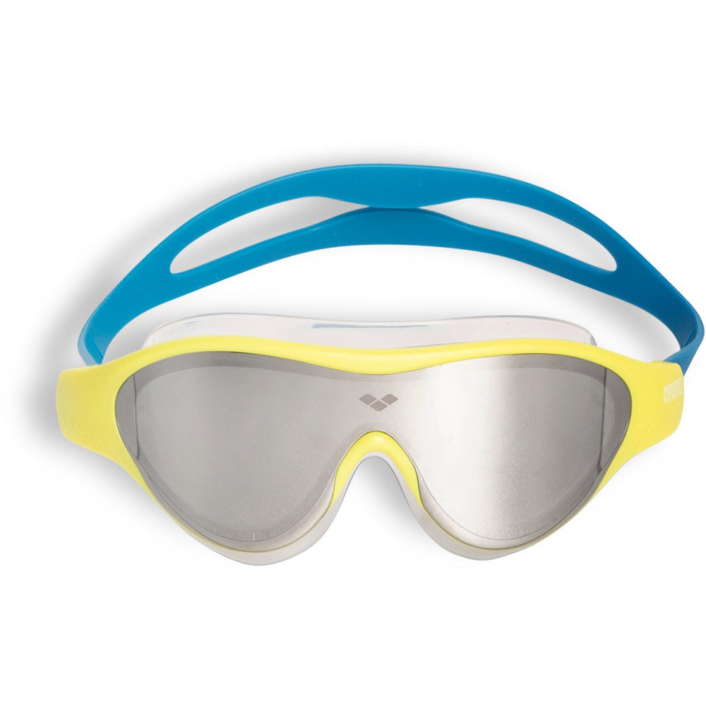 Køb Arena Silver Soft Green-Blue Cosmo The One Mask Jr Mr
