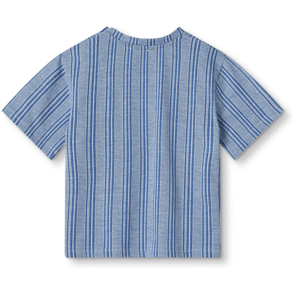 Køb Fliink Cloud Dancer Mazerine Blue Stripe Miro T-shirt