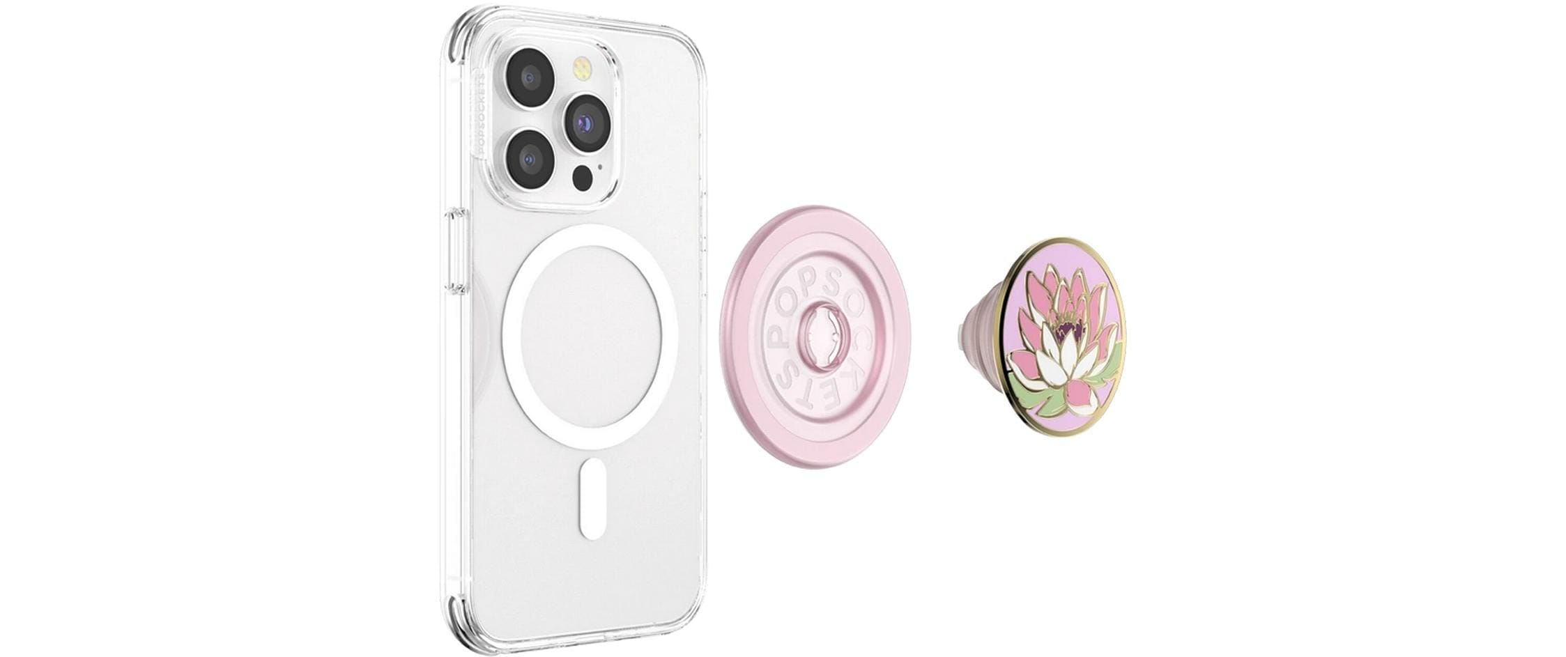 Popsockets Handy-Halterung »Enamel Water Lily MagSafe« Universalhalterung