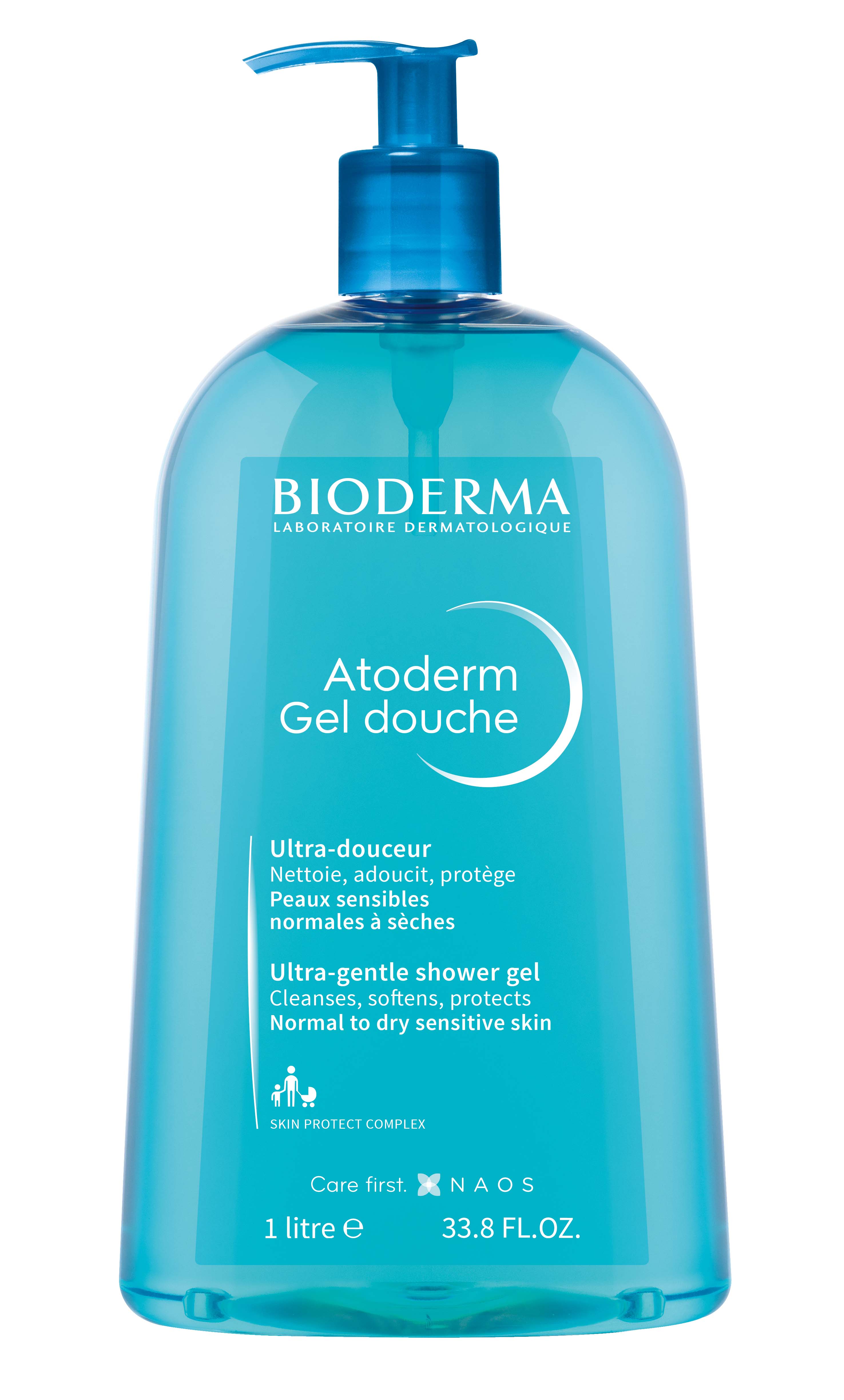 Bioderma Atoderm gel douche<br>1000 ml, Gel