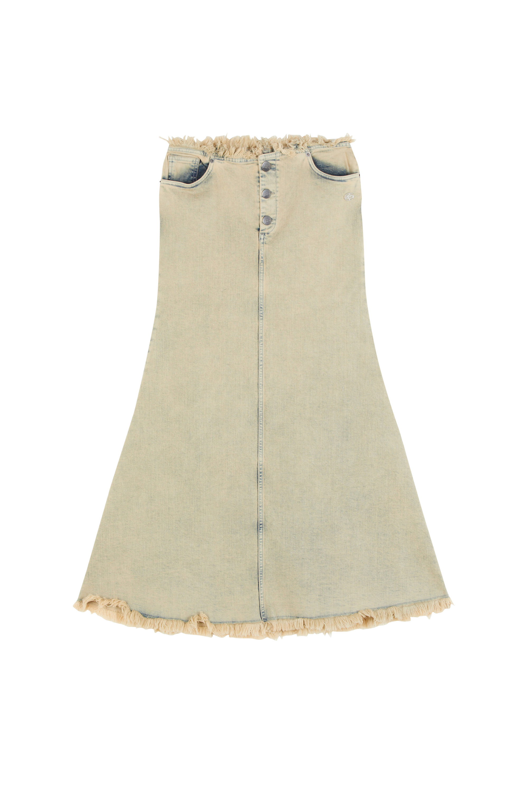 BASIC PLEASURE MODE Jupe DOLLY DENIM Bleu