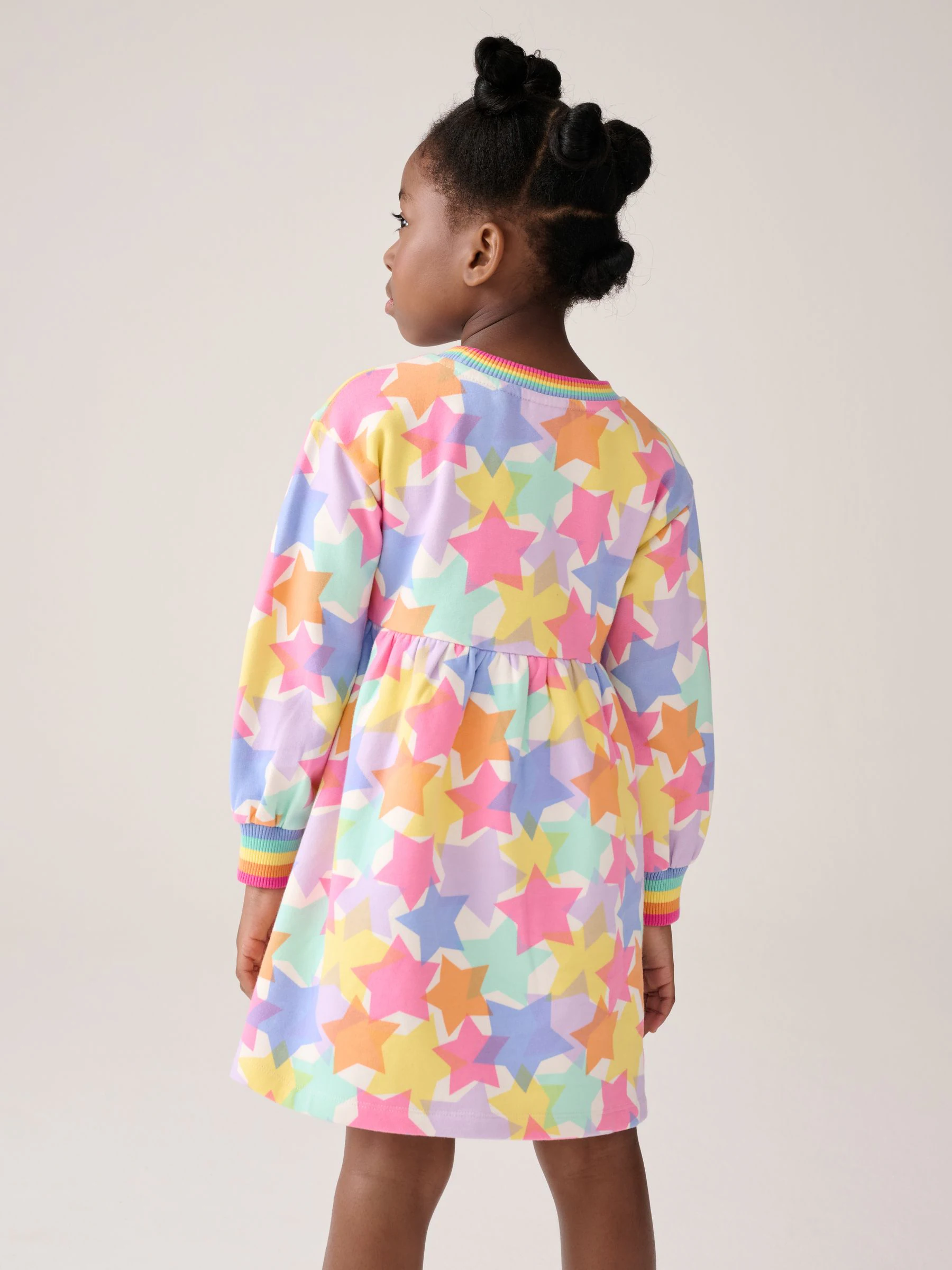 Little Bird by Jools Oliver Skater Confetti Star Sweat Dress