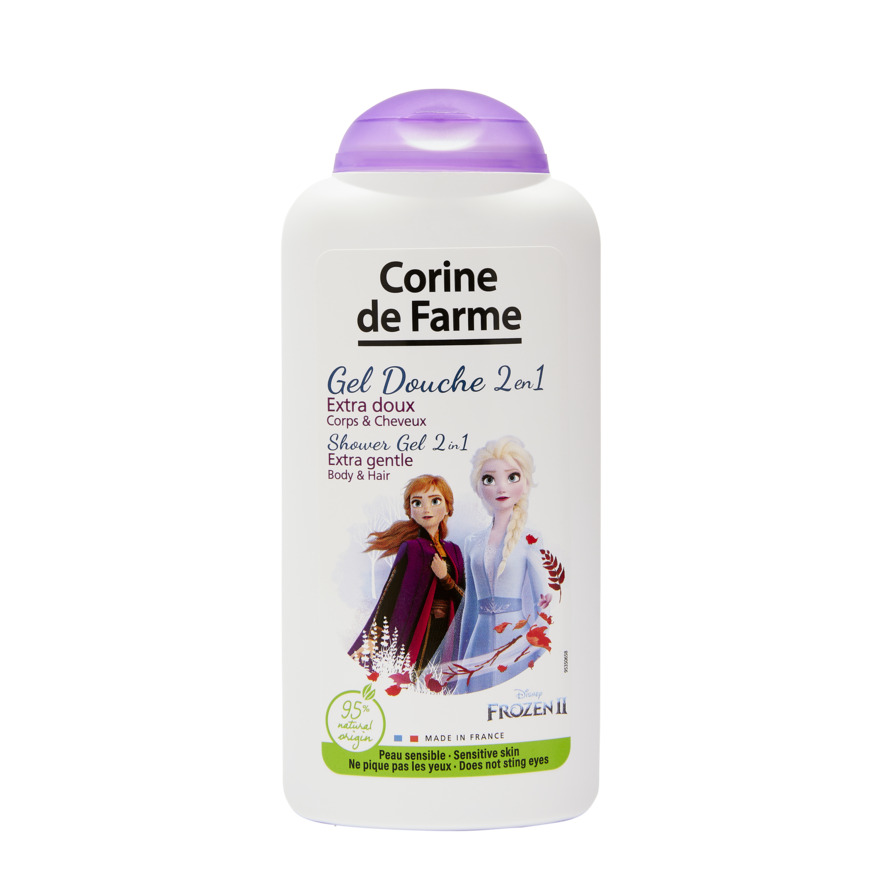 GEL BANHO CORINE DE FARME FROZEN 2 EM 1 300ML
