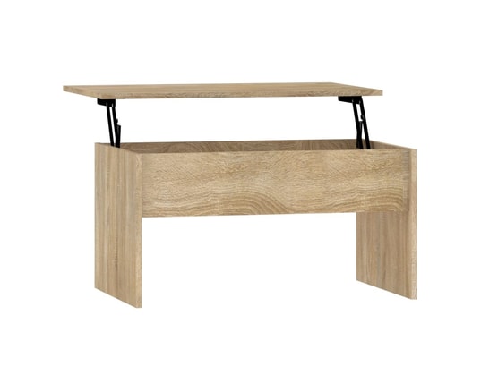 VIDAXL - Table basse chêne sonoma 80x50,5x41,5 cm bois d'ingénierie
