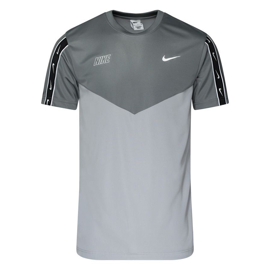 Nike T-Shirt NSW Repeat - Gris/Blanc