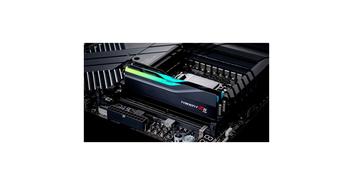 G.Skill64 GB DDR5-6000 Kit werkgeheugen  (Zwart, F5-6000J3636F32GX2-TZ5RK, Trident Z5 RGB, XMP)