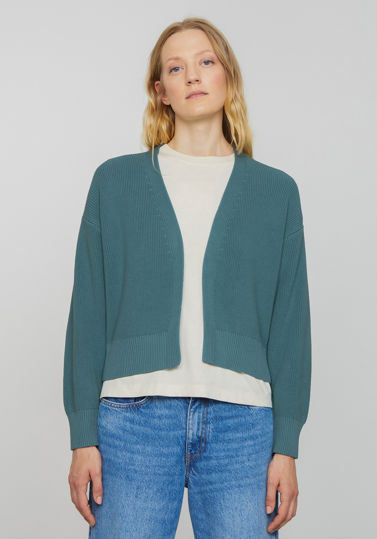 Recolution Cardigan Moringa Lake Green
