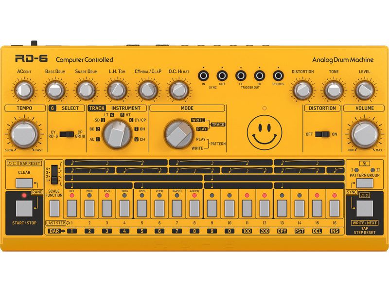 Behringer Drum Machine RD-6-AM Klassische analoge Drum Machine