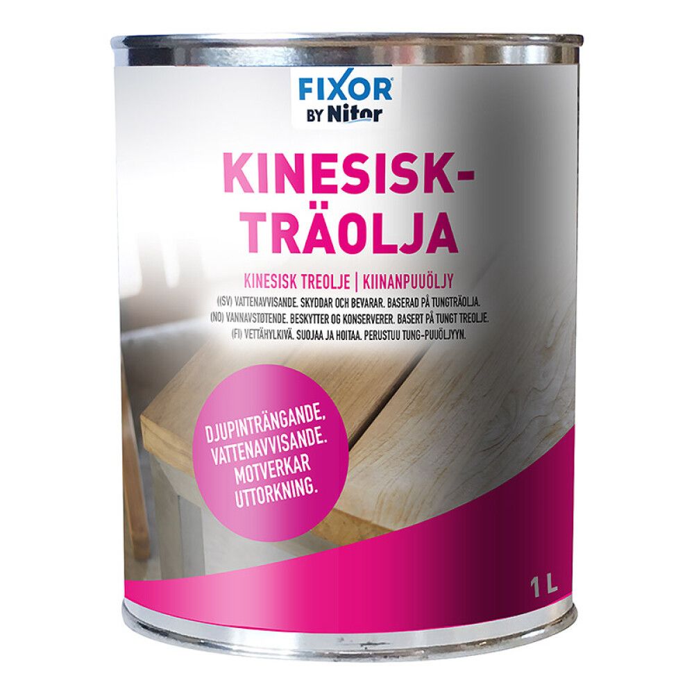 KINESISK-TREOLJE NITOR 1L