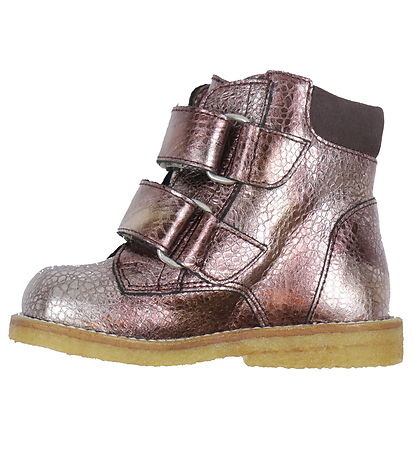 Angulus Winterstiefel - Tex - Sunset/Aubergine Mit Futter/Klettb