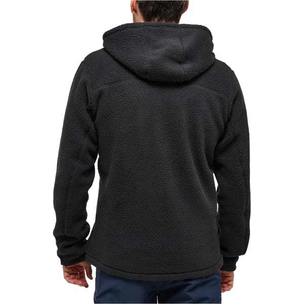 Veste polaire HAGLÖFS MALUNG PILE HOOD MEN TRUE BLACK