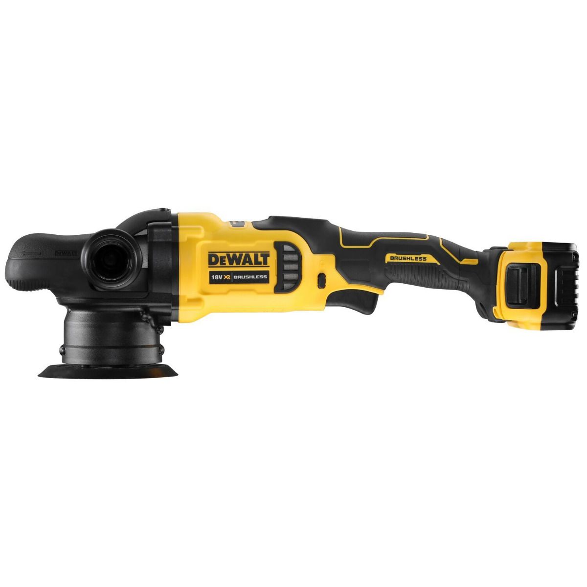 DeWALT DCM848P2 Accu polijstmachine (excentrisch) 125mm 18V XR 5.0Ah in tas