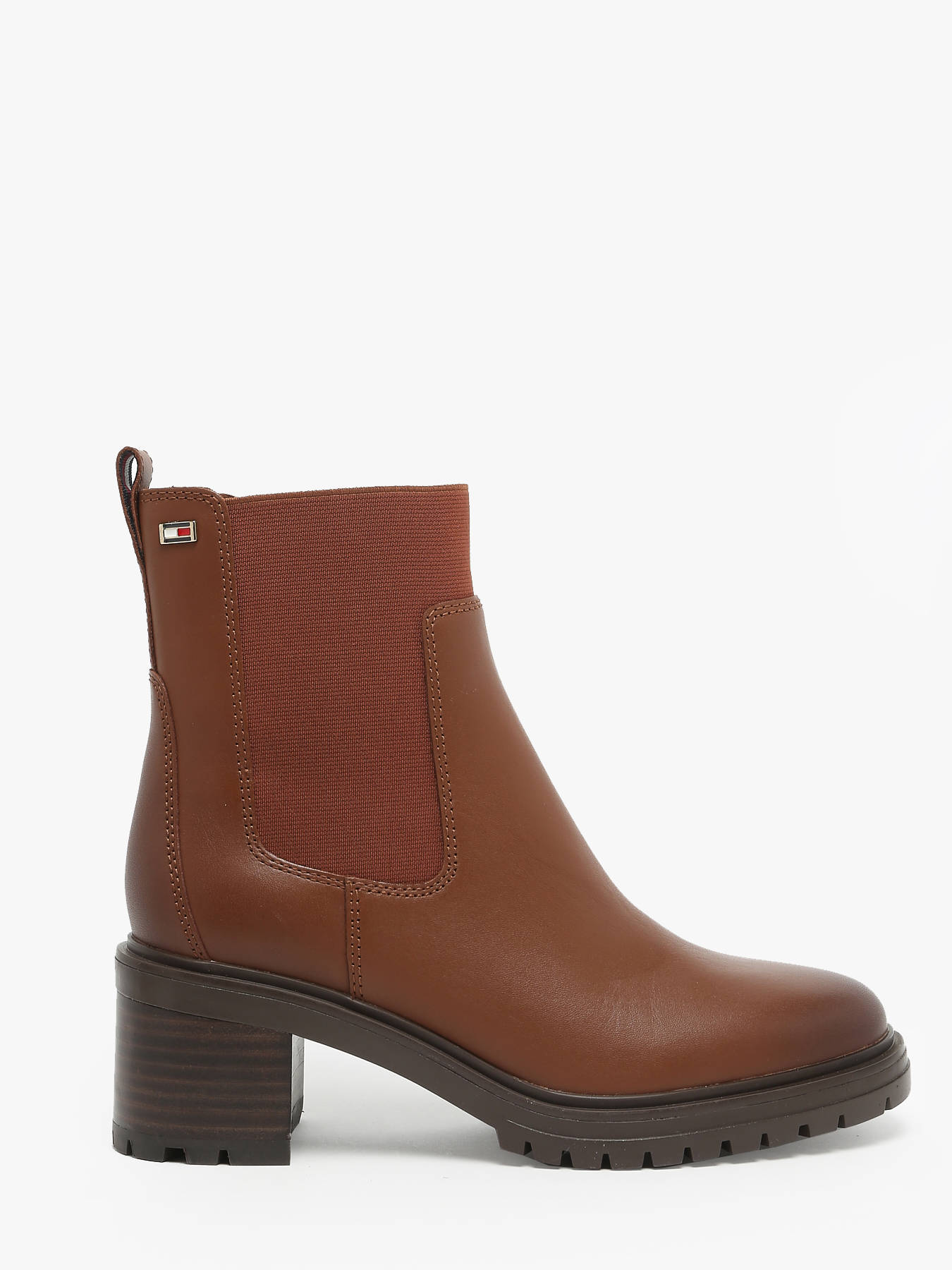 Bottines  talon en cuir TOMMY HILFIGER