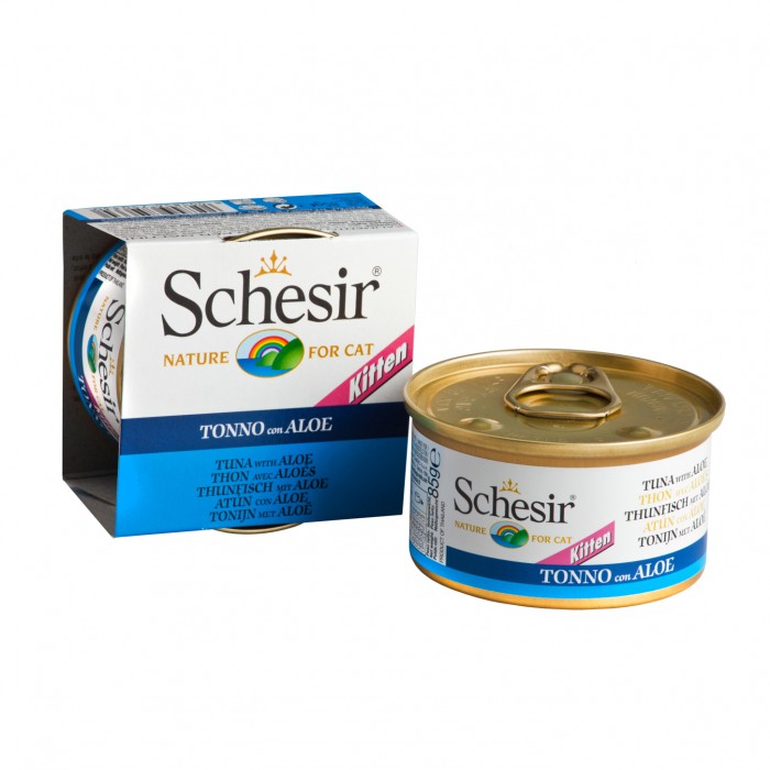 Schesir Pâtées en gelée Kitten - 14 x 85 g