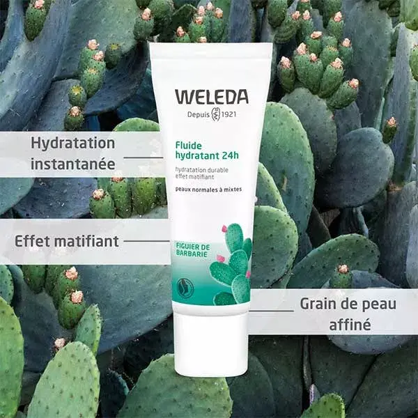 Weleda Prickly Pear 24h Organic Moisturizing Fluid 30ml