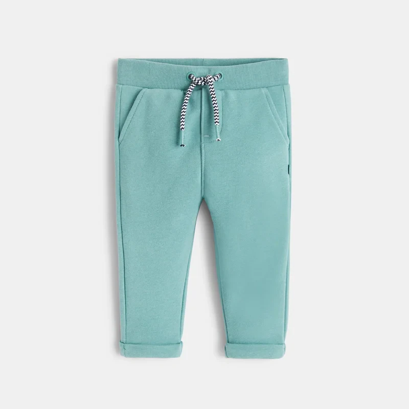 Jogging molleton vert bébé garçon Vert
