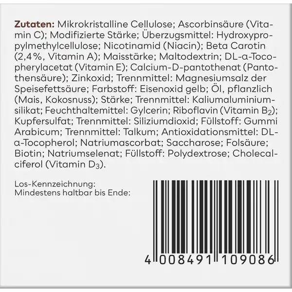 Carotin Summer Teint Tabletten