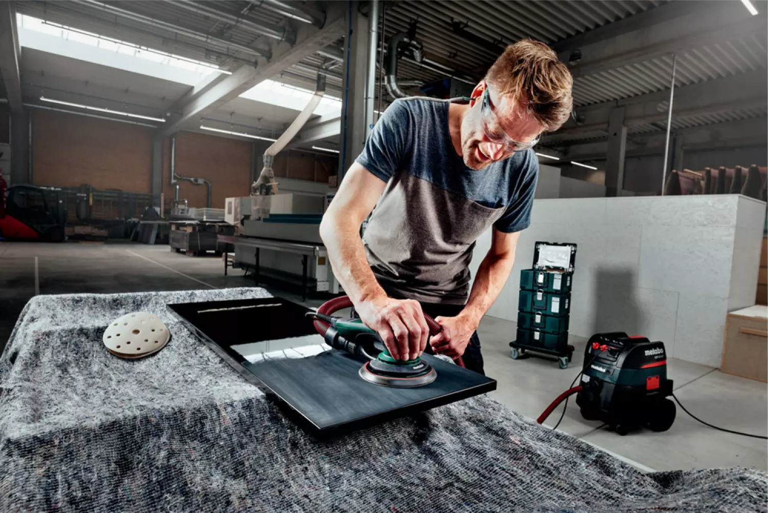 Metabo SXE 150-2.5 BL Excenterschuurmachine - 350W - 150mm - variabel