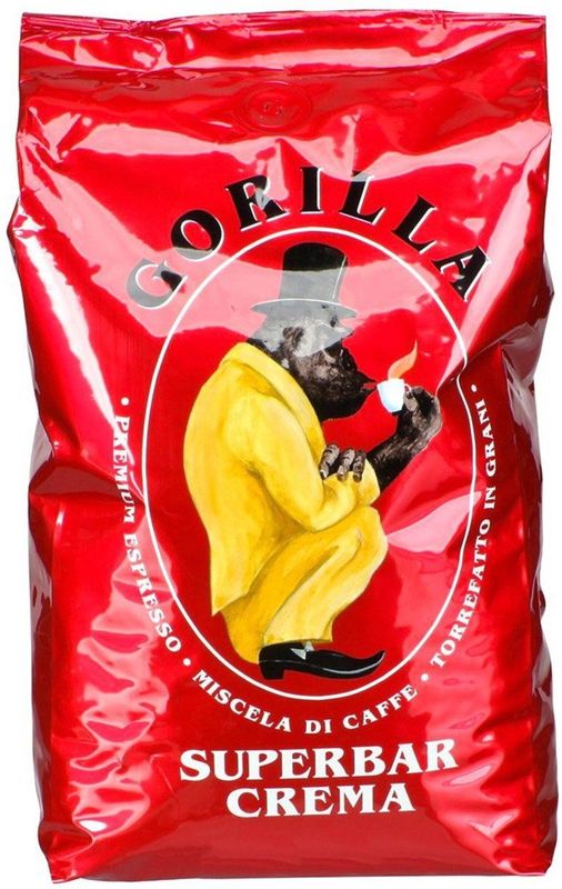 Gorilla - Superbar Crema - Koffiebonen - 1kg