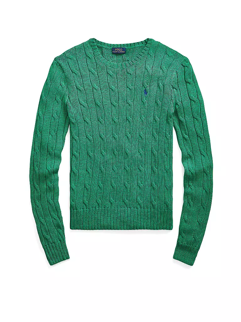 POLO RALPH LAUREN Pullover Slim Fit JULIANNA grün