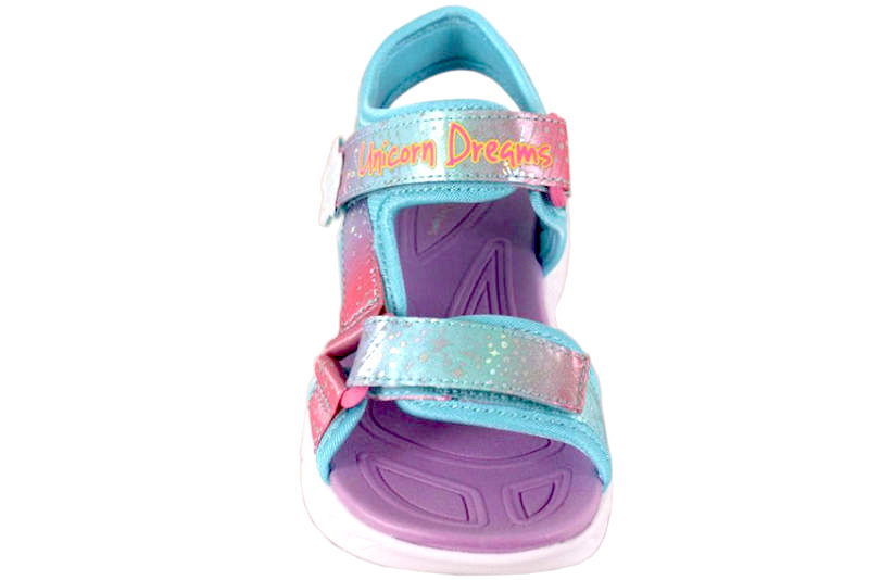 SKECHERS S LIGHTS UNICORN DREAMS SANDAL MED LYS