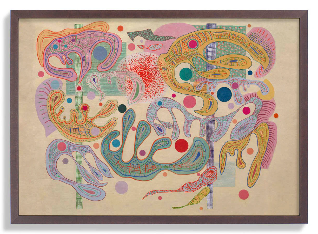 Capricious Forms von Wassily Kandinsky