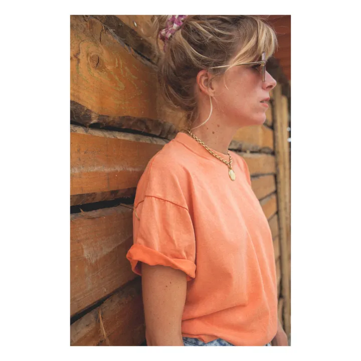 Marlot Paris T-Shirt Coton Bio Jil - Collection Femme | Orange