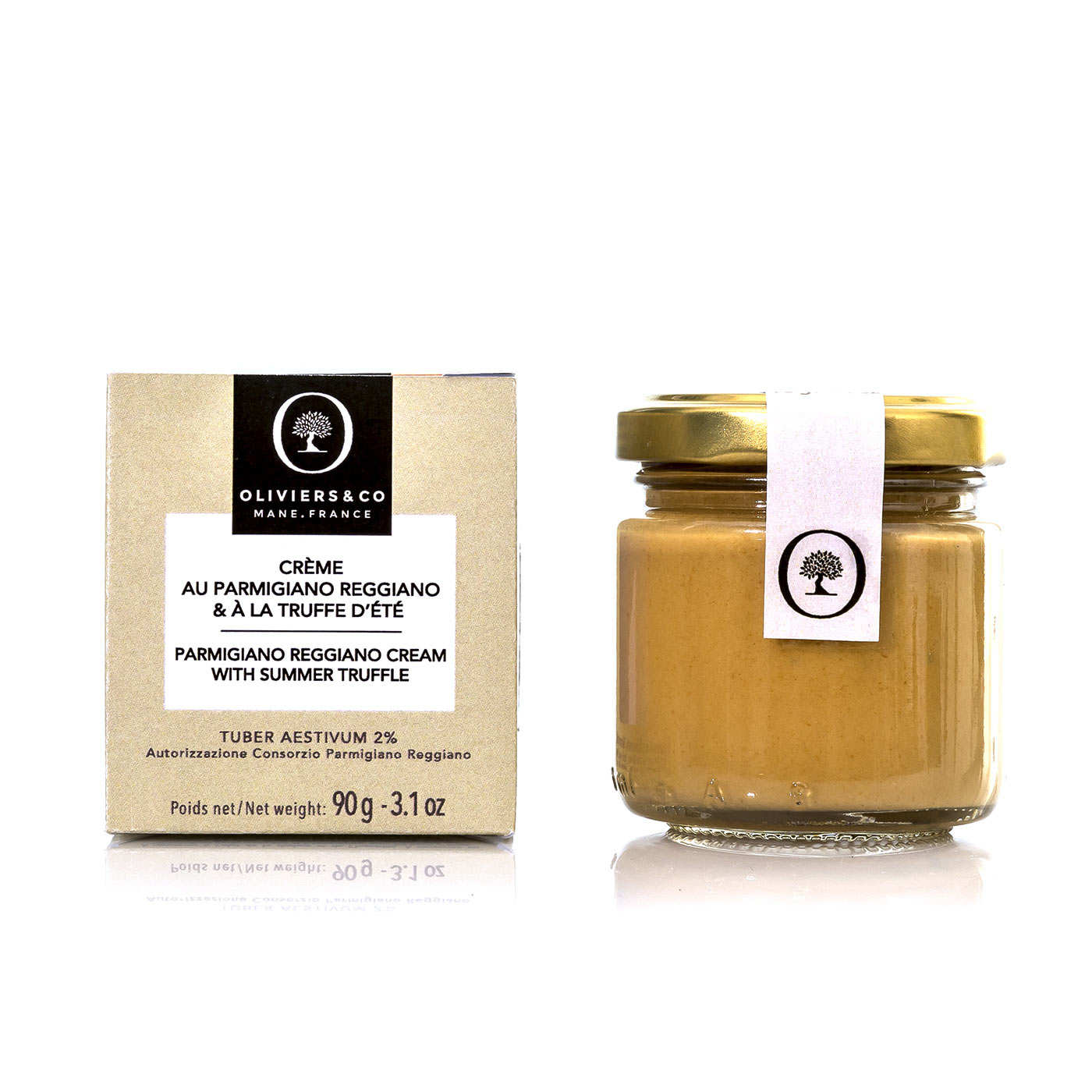 Crème de parmesan à la truffe d'été (2%) - Oliviers & Co