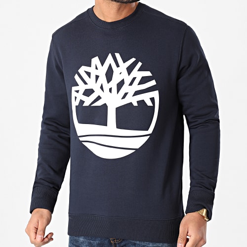 Sweat Crewneck Logo Bleu Marine