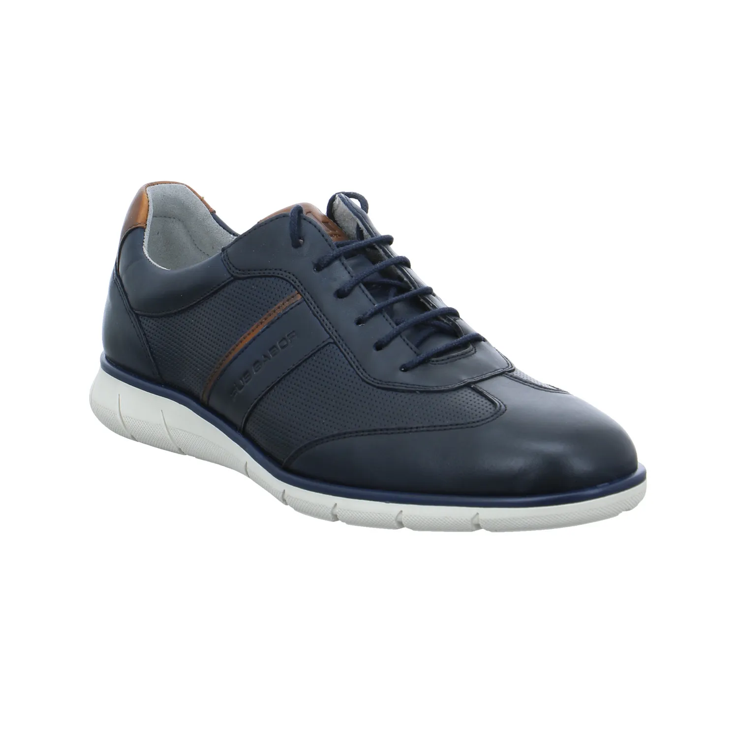 PIUS GABOR Halbschuhe Sneaker Blau Leder