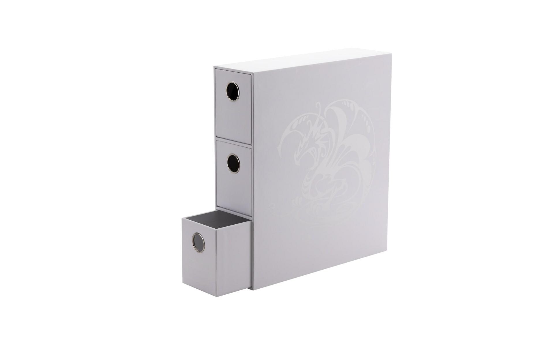 Sammelordner Fortress Card Drawers WhiteStabile Kartenfächer für optimierte Aufbewahrungsmöglichkeiten