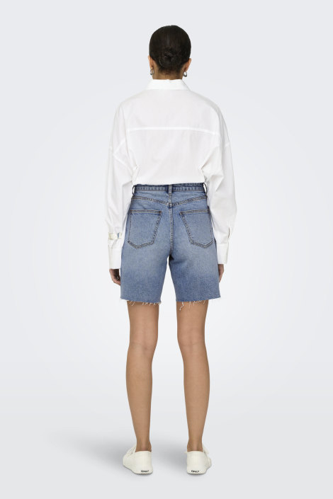 Only blauwe dames korte broek