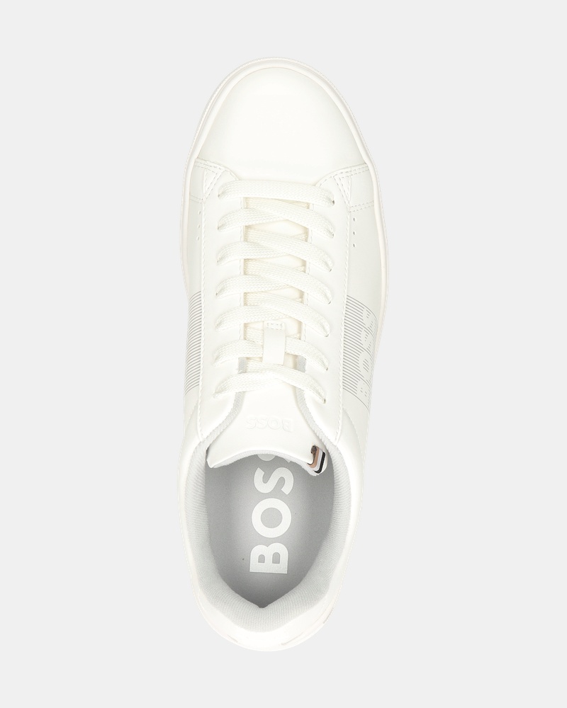 BOSS Rhys Tenn Lage sneakers  - wit