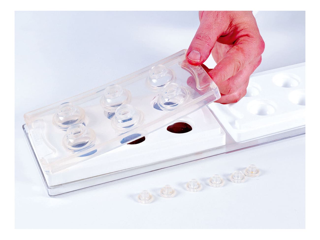 Set 2 moules silicone Multi Flex - 6 mini sphères - Silikomart