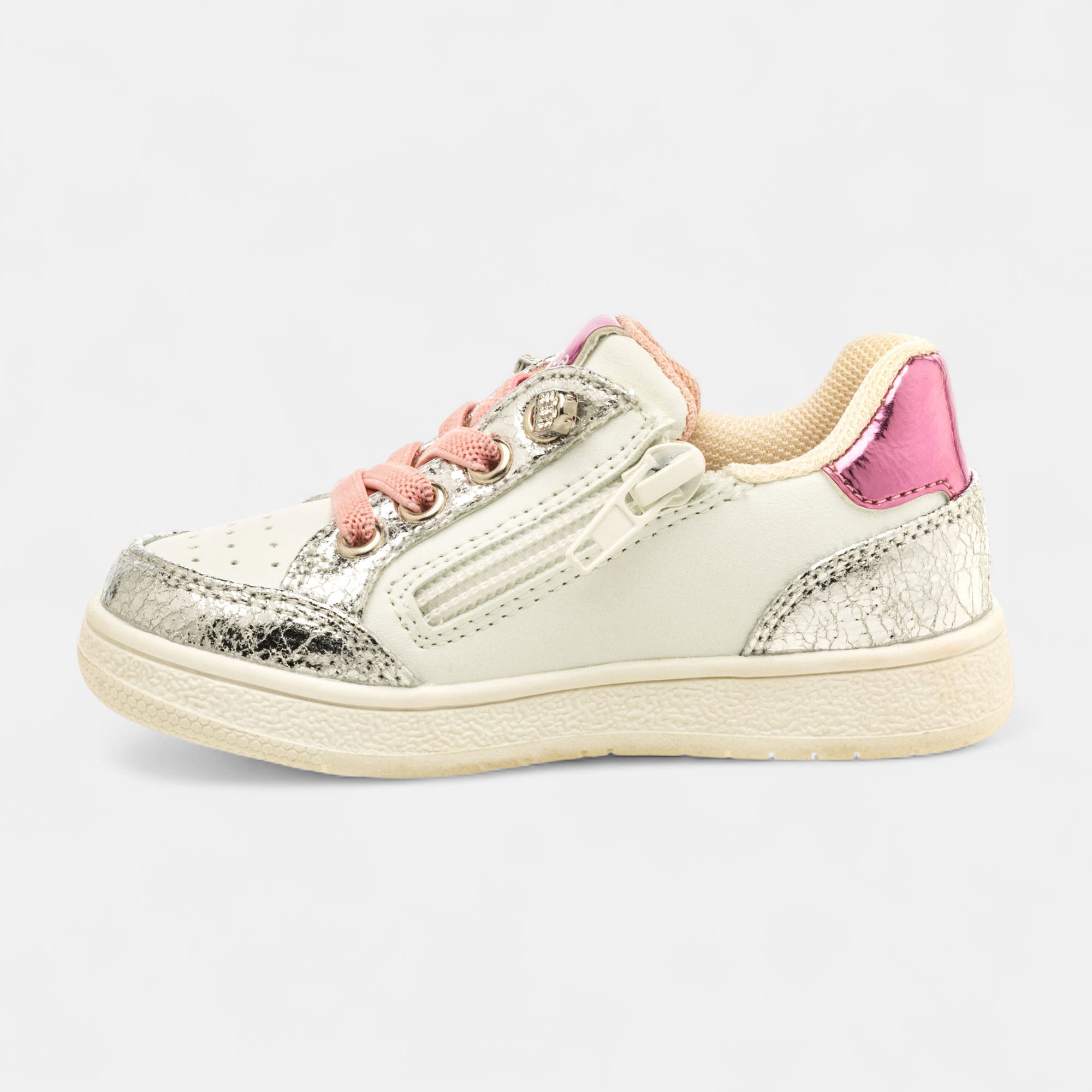Baskets basses Bébé fille blanc