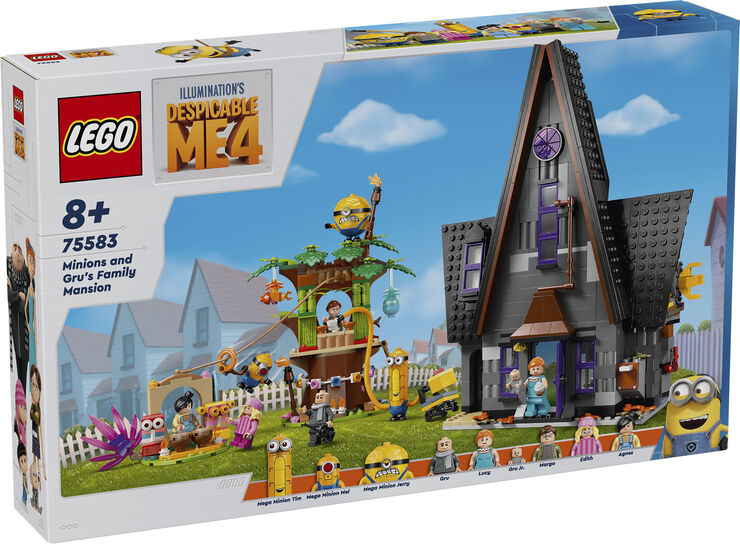 Lego Minions og Grus familiepalæ 75583