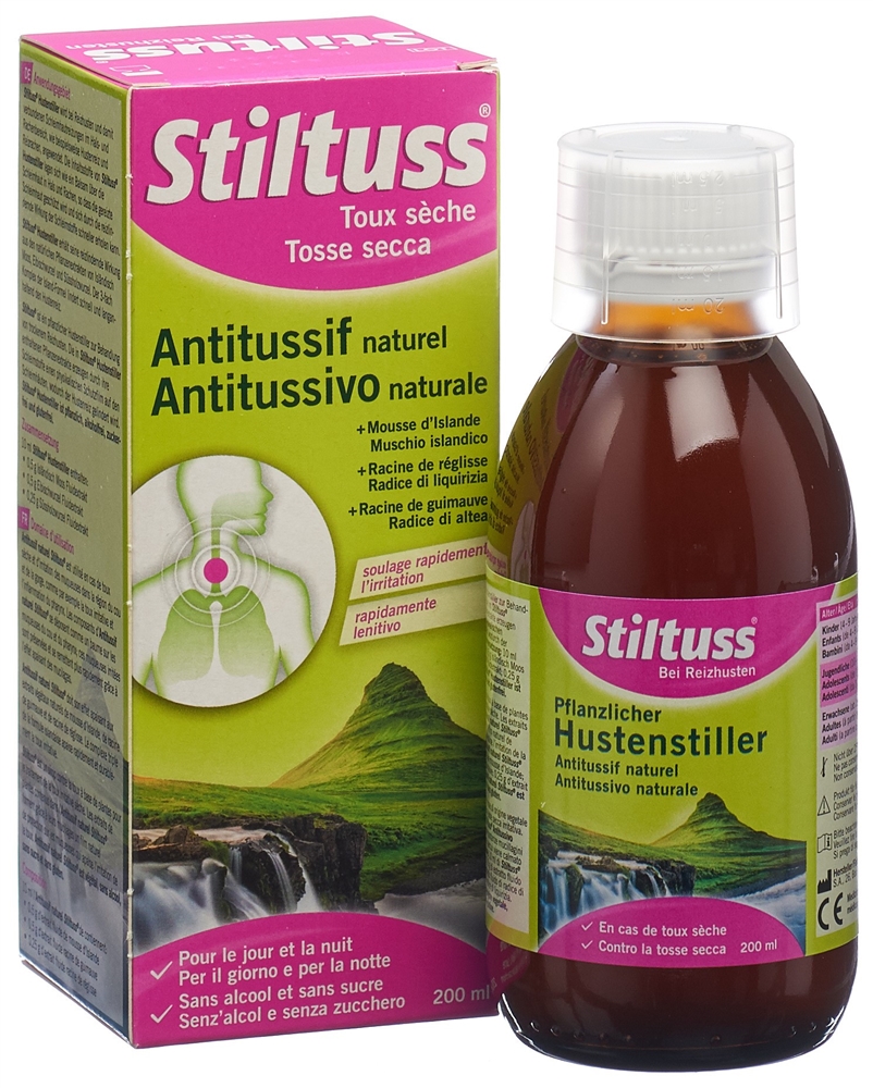 STILTUSS Pflanzlicher Hustenstiller Sirup Fl 200 ml