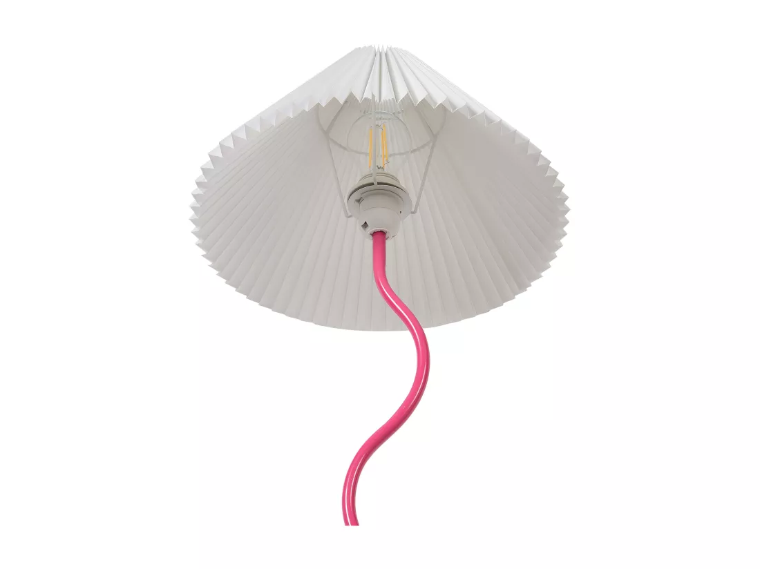 Lampadaire JIKAWO Métal Rose