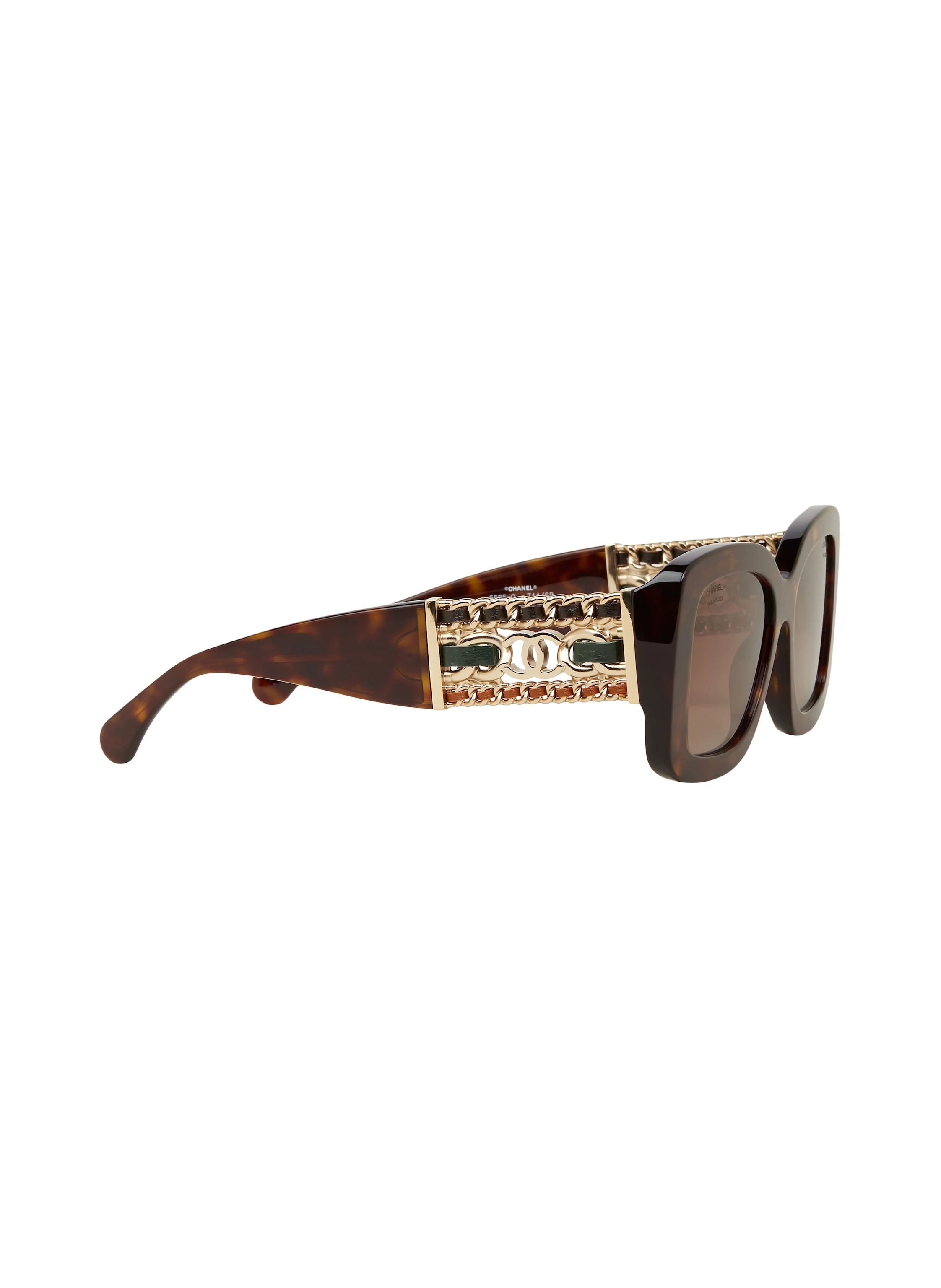 CHANEL Rechteckige Sonnenbrille