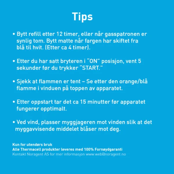 ThermaCELL Mot Mygg Refill R10