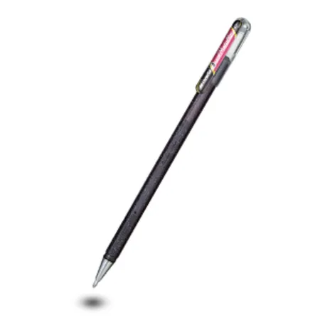 Pentel Gel-Tintenroller Hybrid Gel Grip Dual Metallic schwarz