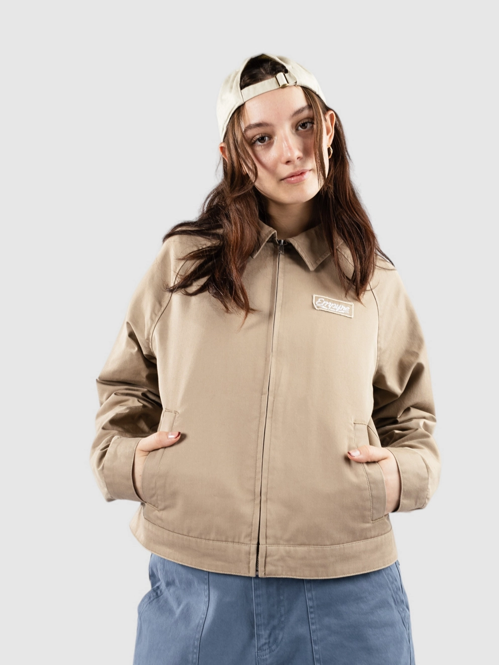 Empyre Colton Twill Jacket beige/khaki
