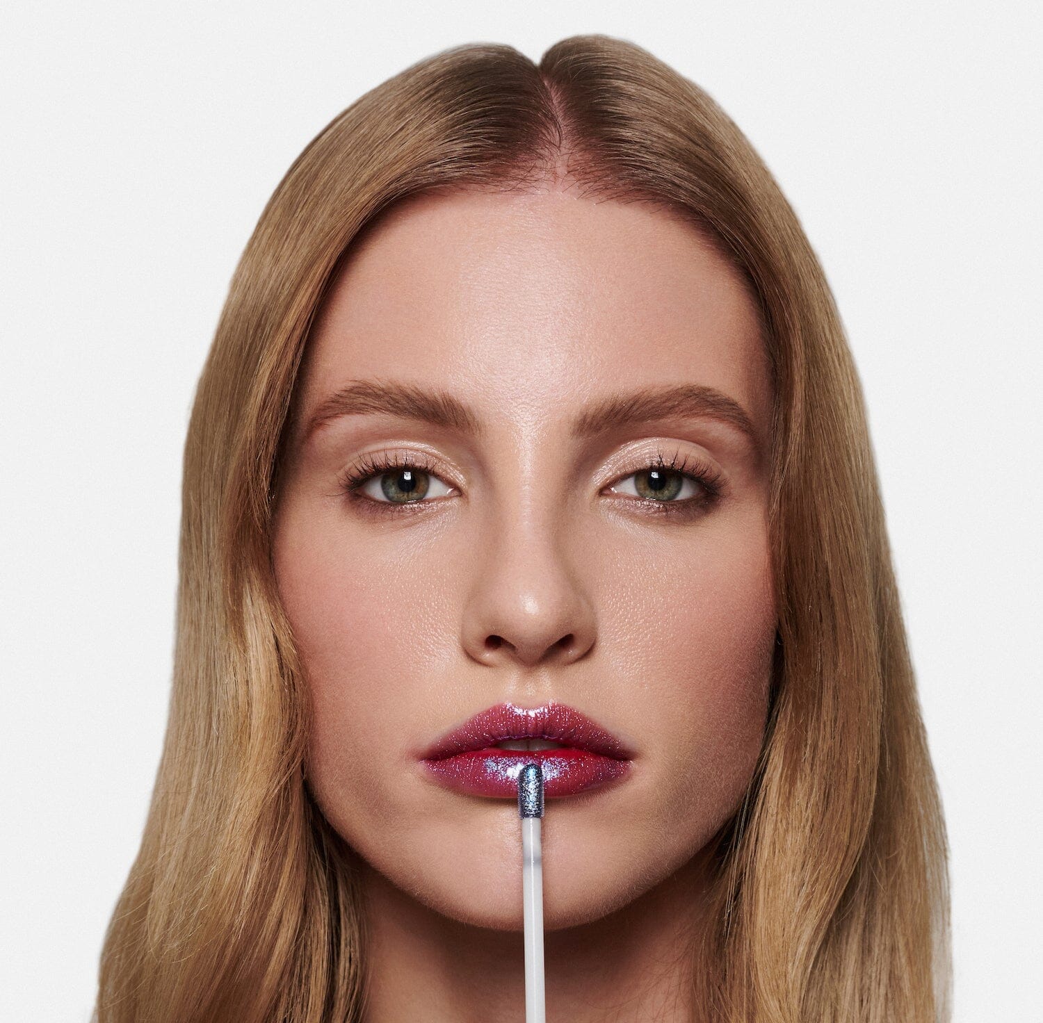 Wonderskin Wonder Blading Top Gloss Blue Glitter