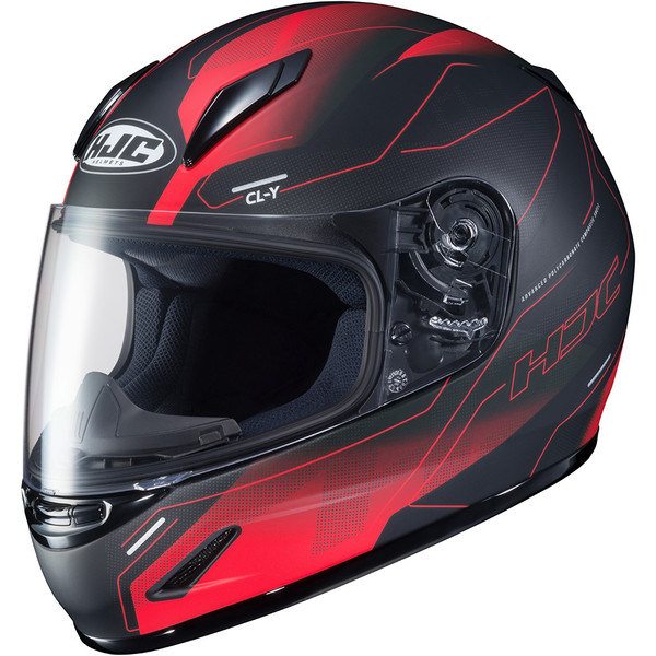 HJC - Casque Enfant CL-Y Taze MC1SF / Rouge / Noir