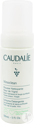 Caudalie Vinoclean Mousse Nettoyante Fleur De Vigne Pour Visage Toutes Peaux Flacon Pompe 150ml