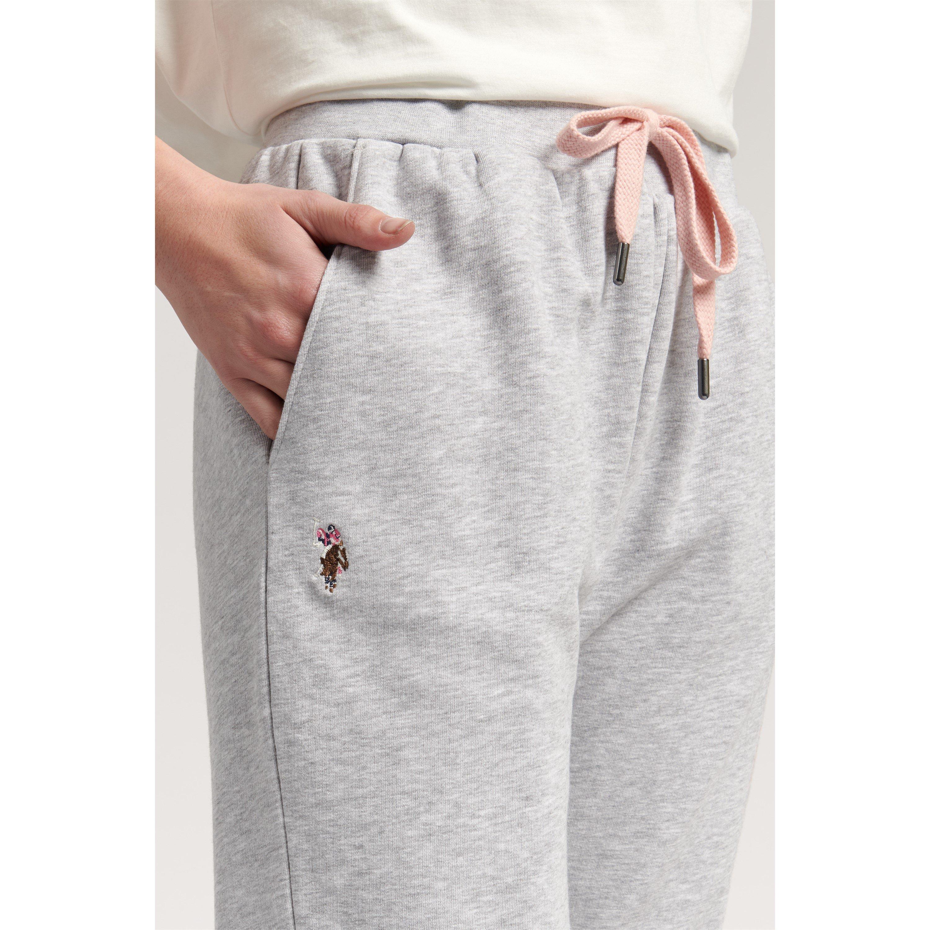 US Polo Assn Logo Loopback Cotton Joggers