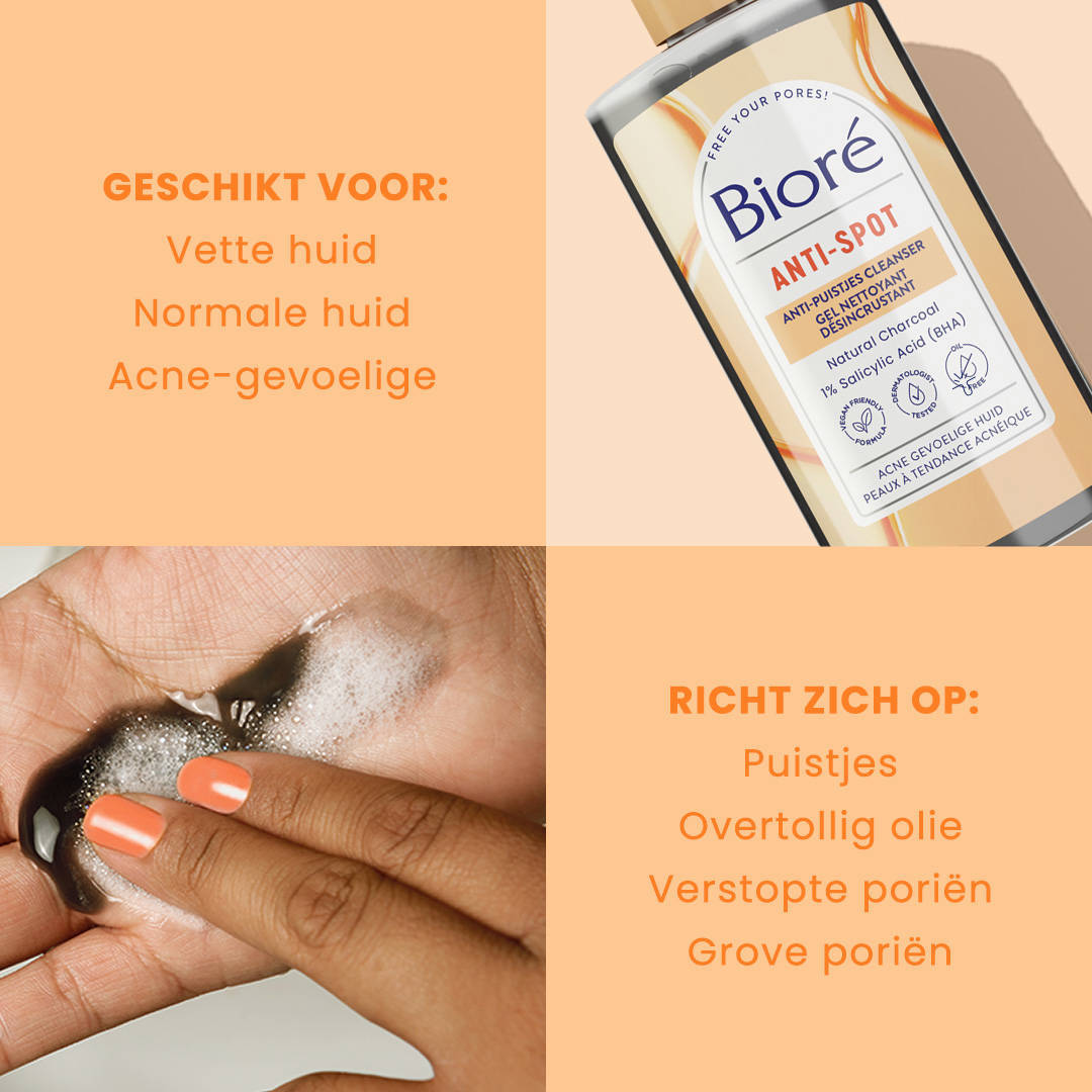 Bioré Anti-Puistjes Cleanser - 200 ml