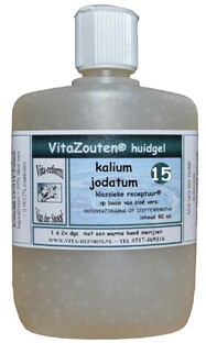 Vita Reform Van der Snoek Vitazouten Huidgel Nr. 15 Kalium Jodatum 90ML